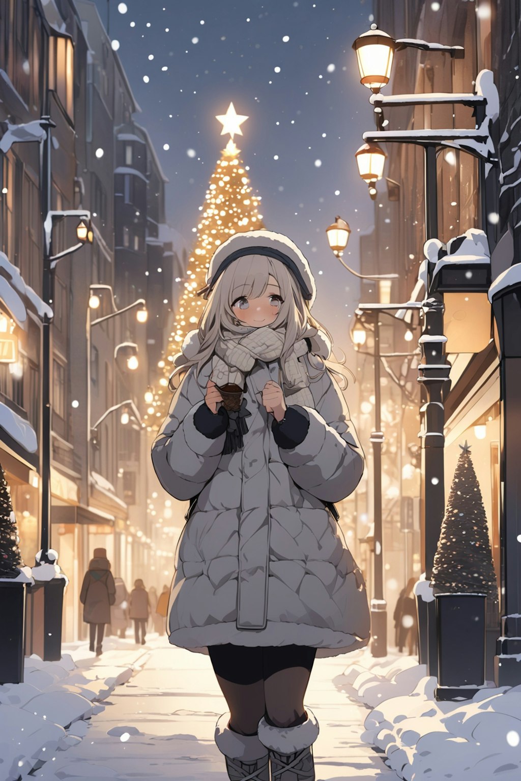 Snowy Holy Night