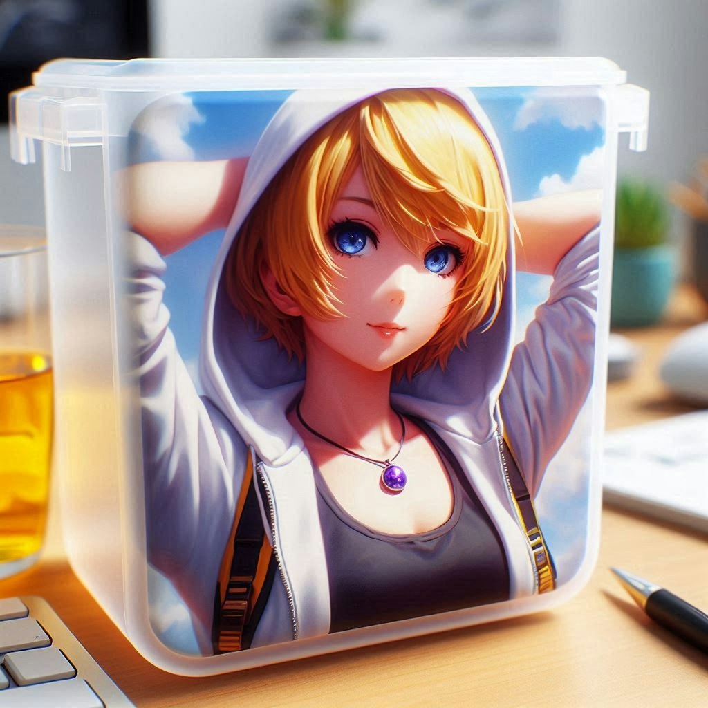 容器ゃちゃん。