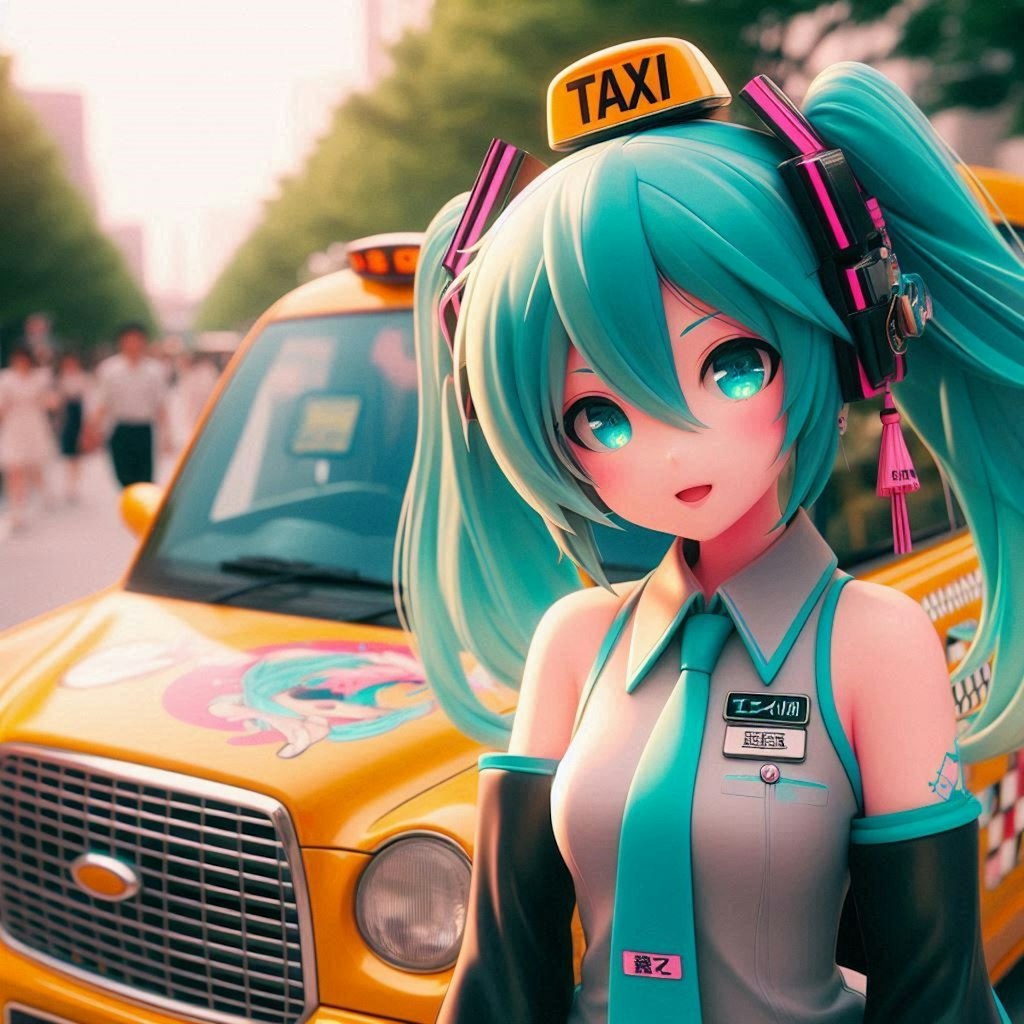 初音ミク交通タクシー