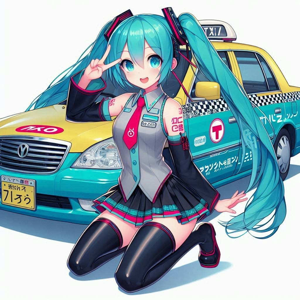 初音ミク交通タクシー