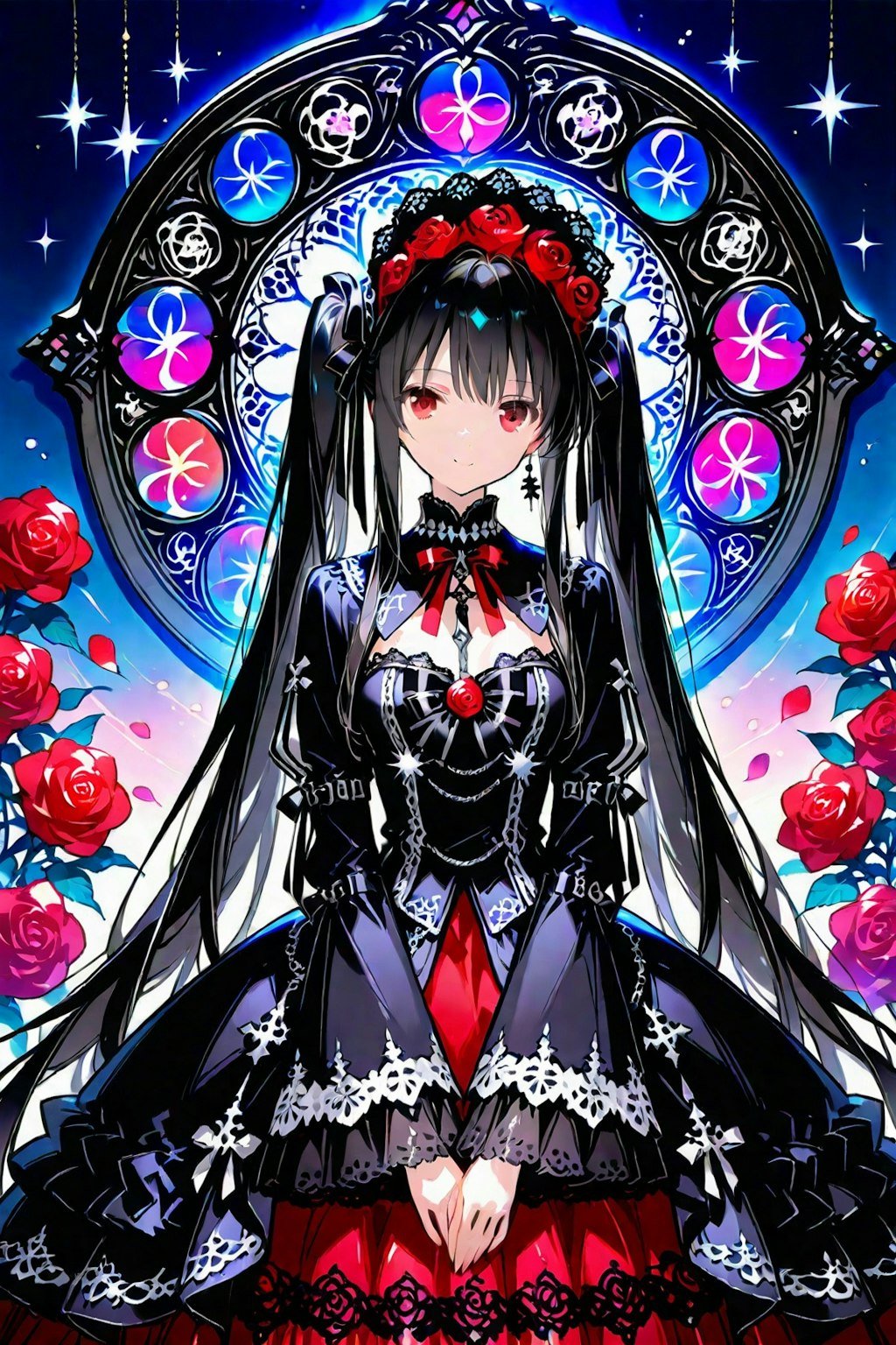 黒髪ゴスロリ風(アンタ、本当に飽きないわね)_20250614