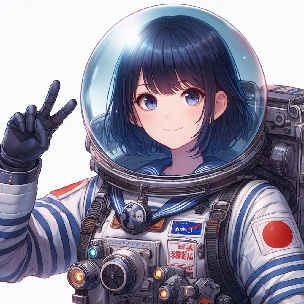 宇宙服だったり