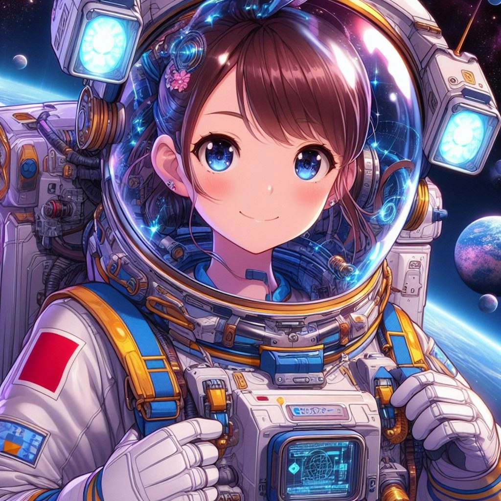 宇宙服だったり