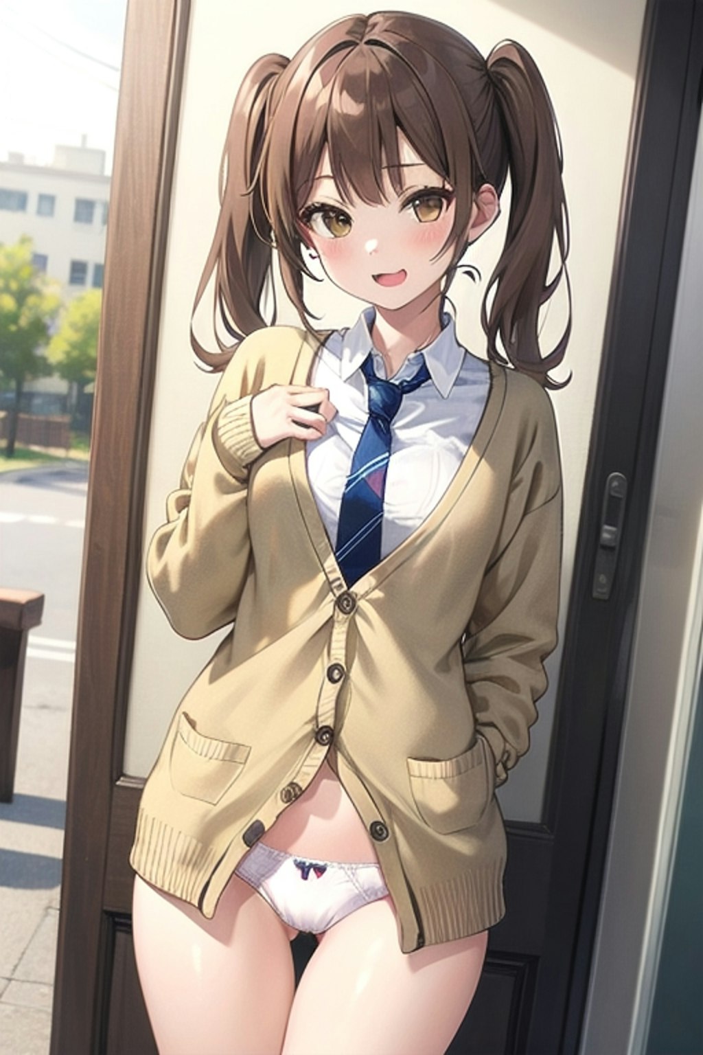 School twintails girl