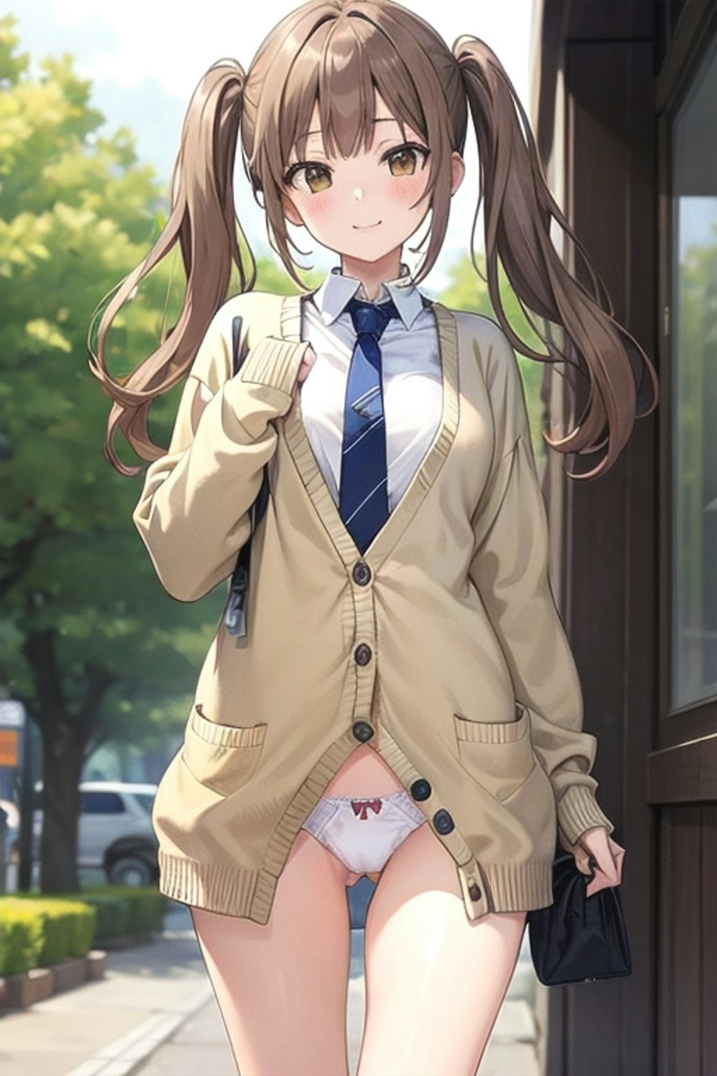 School twintails girl