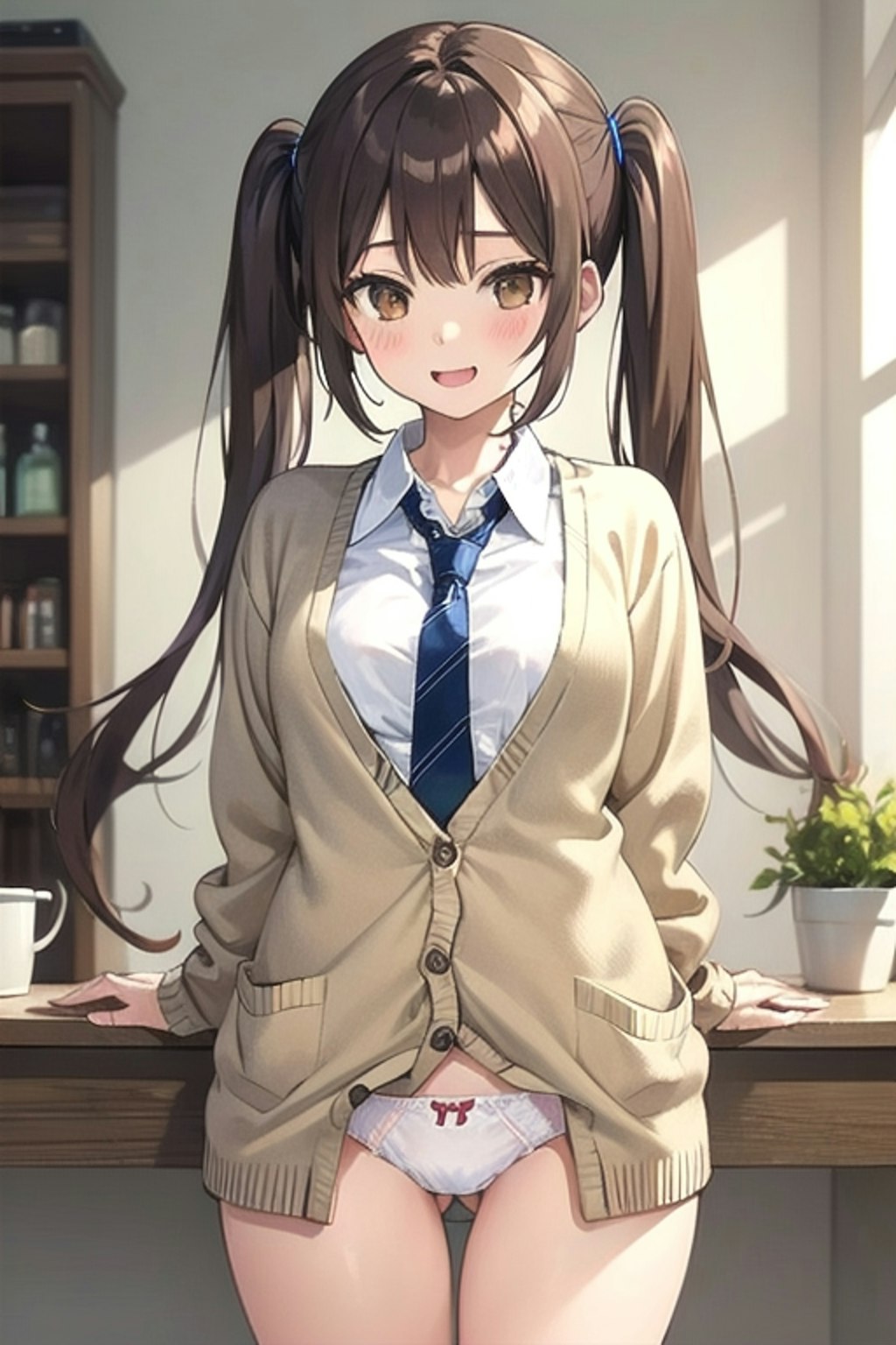 School twintails girl