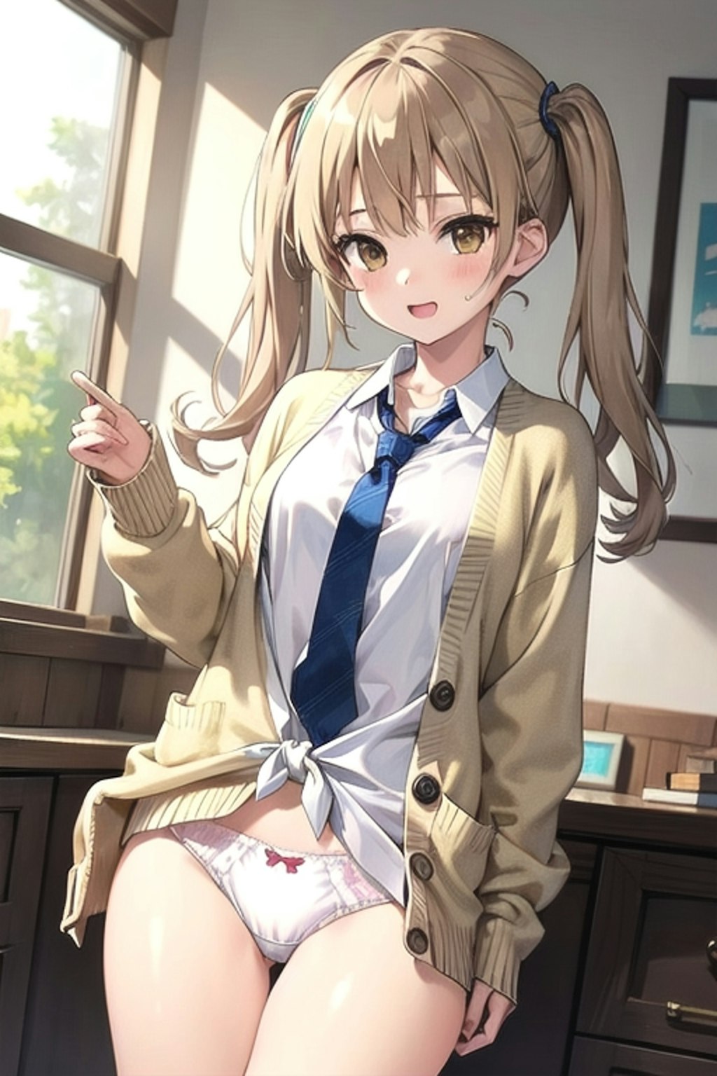 School twintails girl