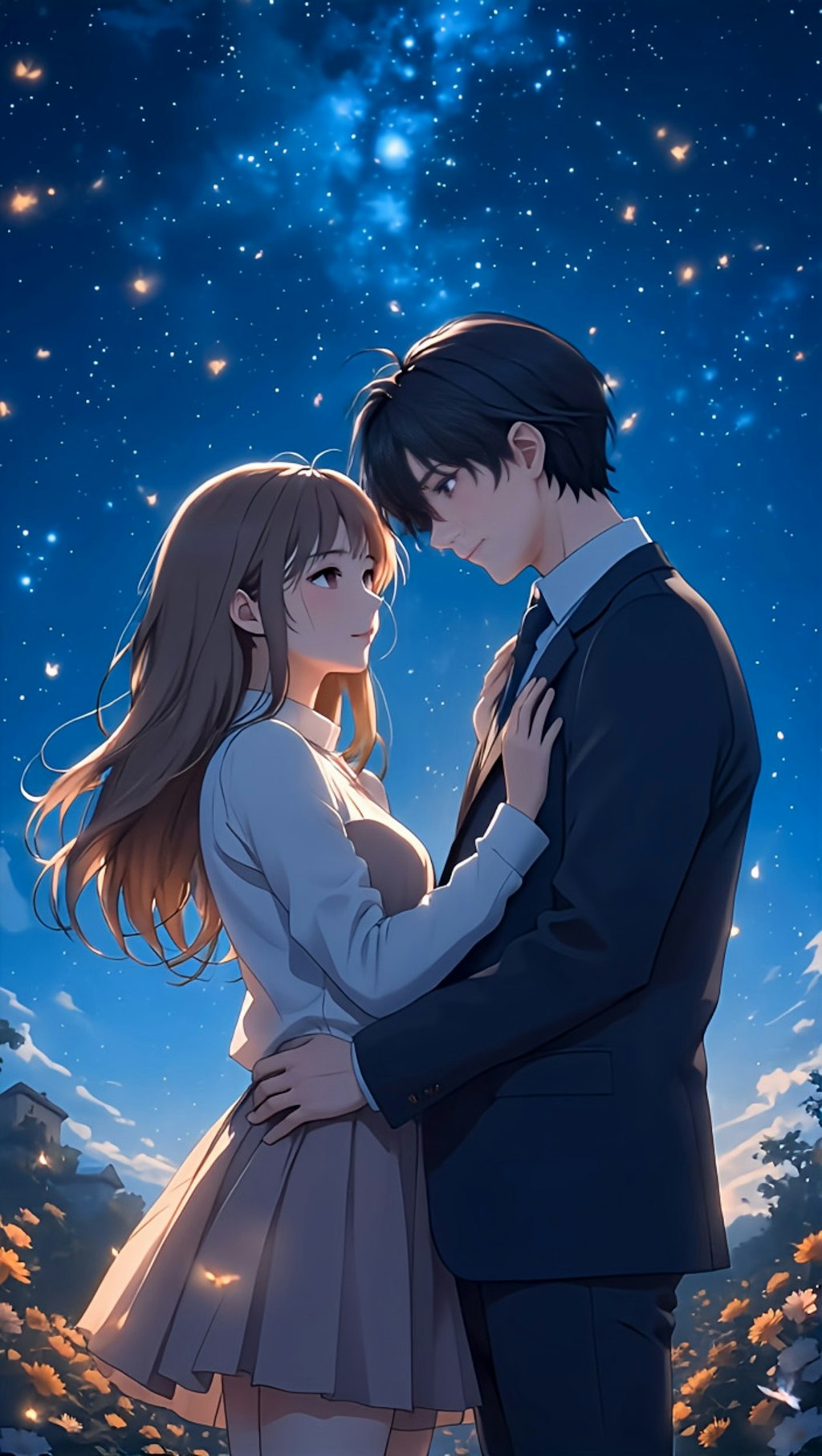 禁断の恋告白の後のキス!　(動画キャプチャ)