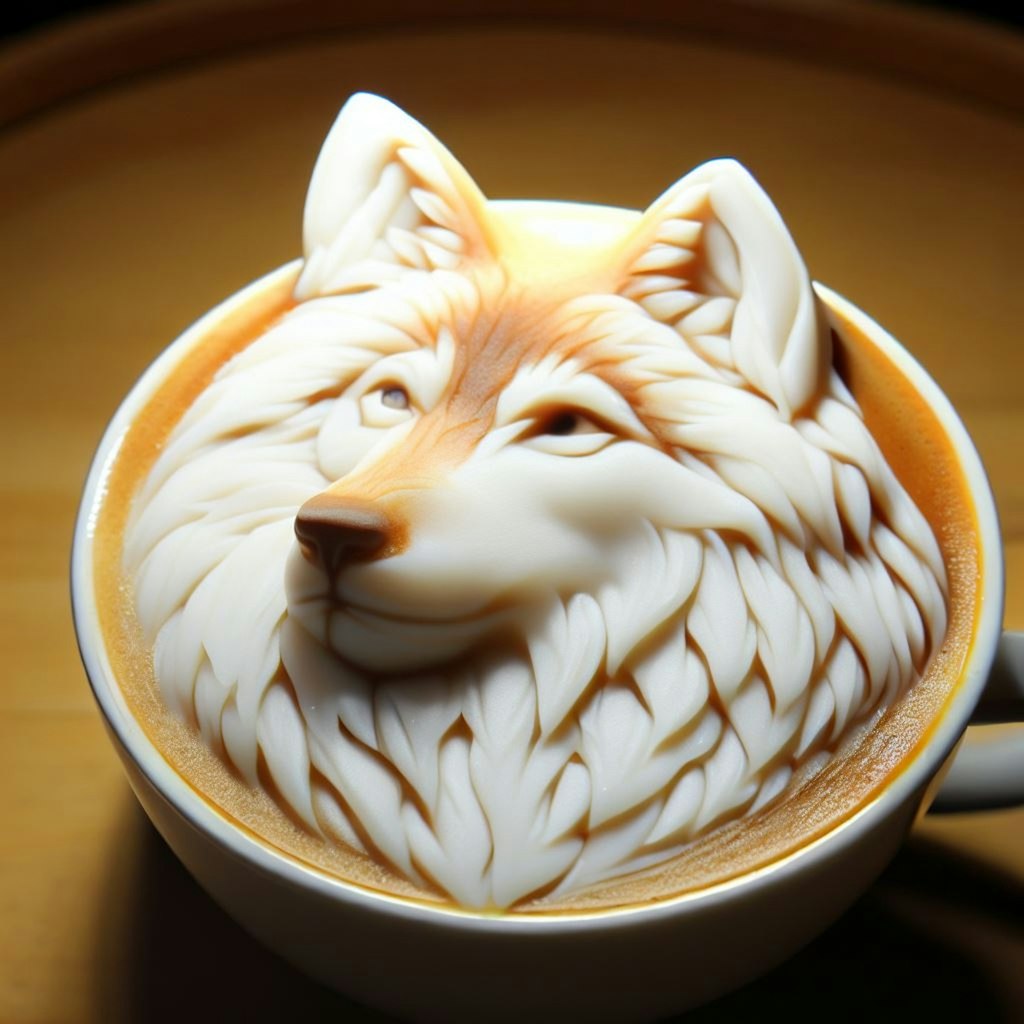 3D狼ラテ🐺