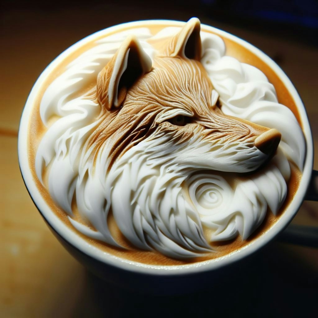 3D狼ラテ🐺