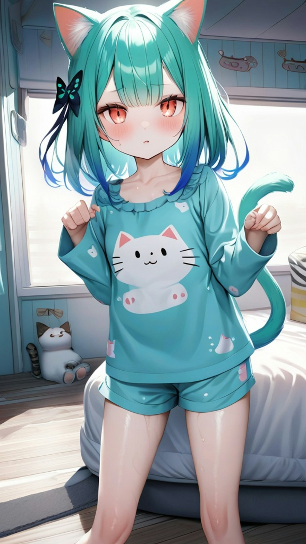 猫パジャマ