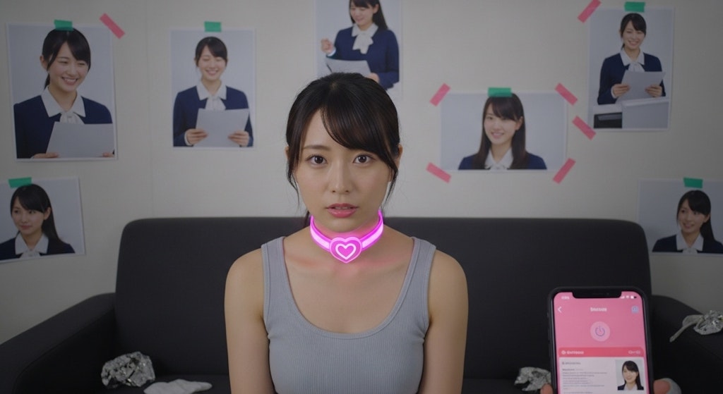 アプリを使って憧れの先輩を好き放題する