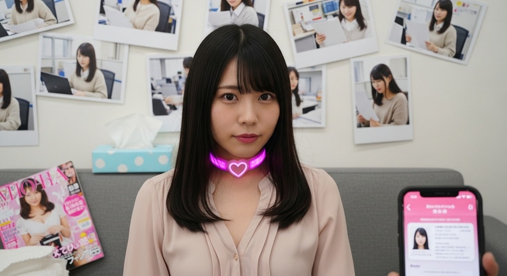 アプリを使って憧れの先輩を好き放題する