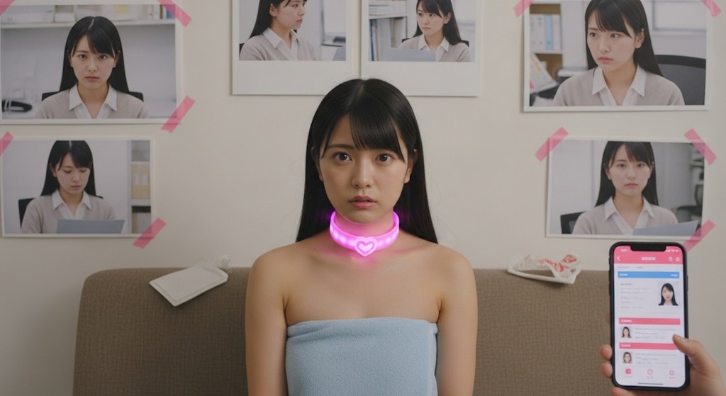 アプリを使って憧れの先輩を好き放題する