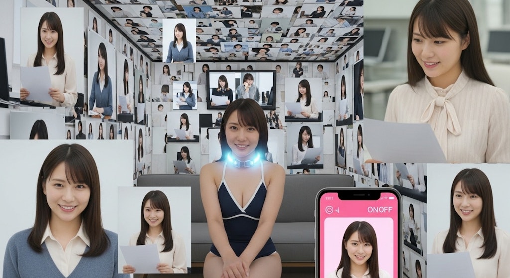アプリを使って憧れの先輩を好き放題する