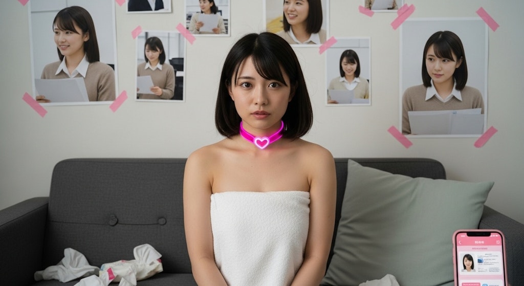 アプリを使って憧れの先輩を好き放題する