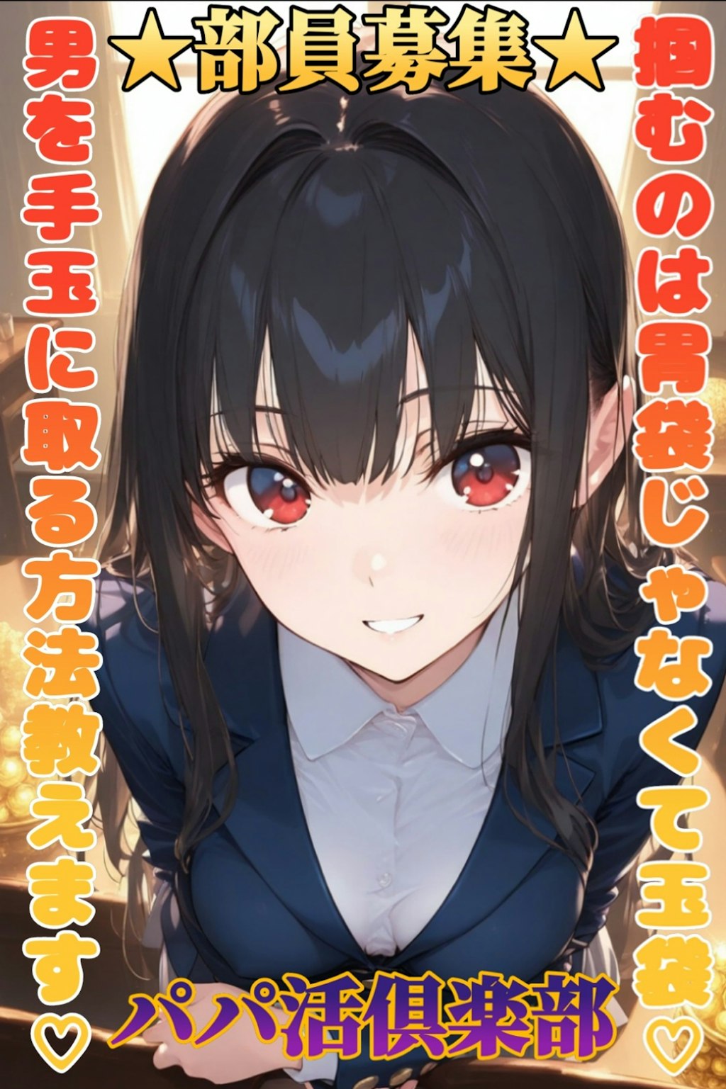 【GPU学園２】部員募集ポスター
