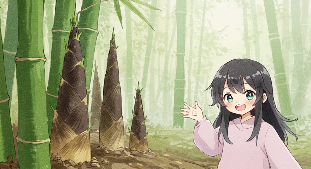 たけのこと少女
