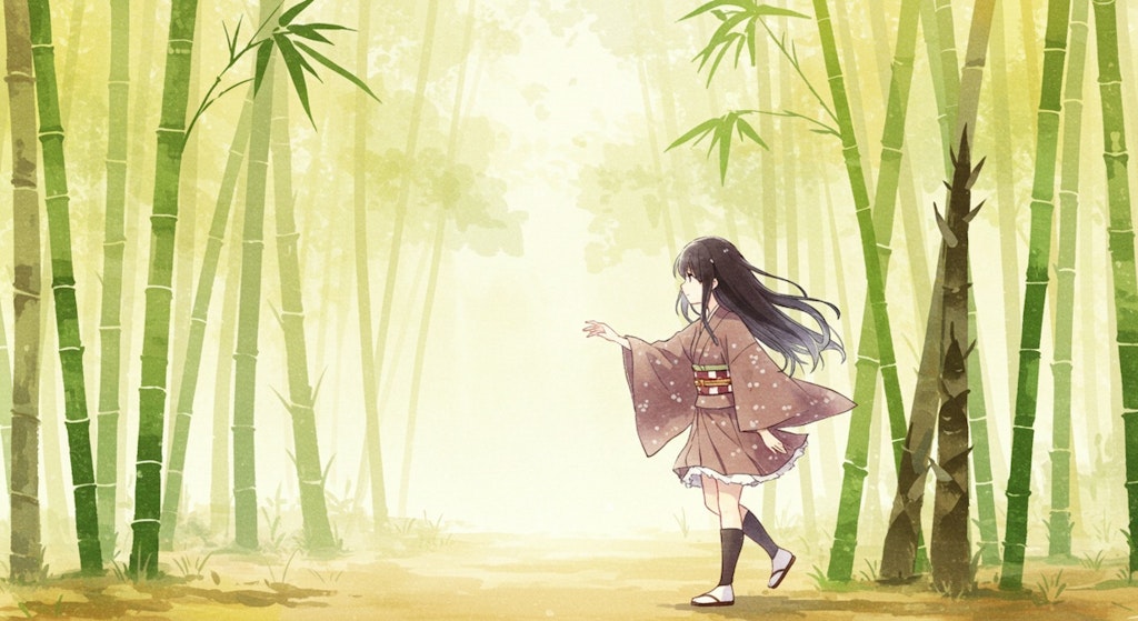 たけのこと少女