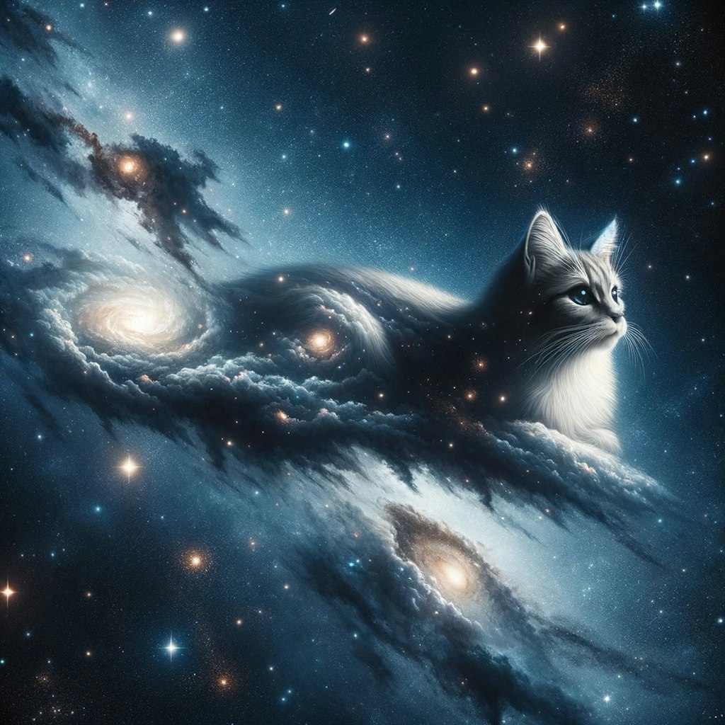 （ネタ有）猫と星空