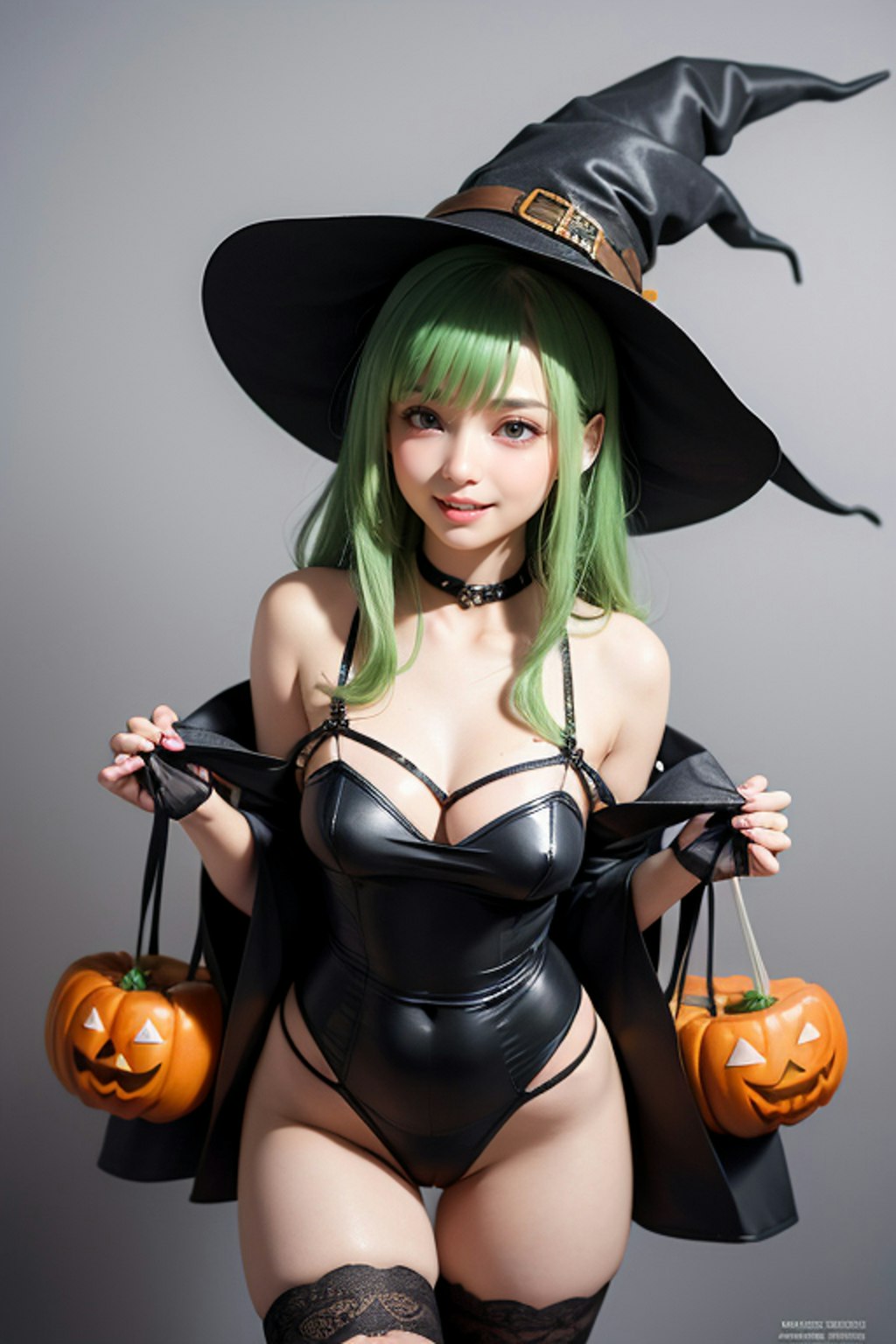 ハロウィンコスプレ グリーン4