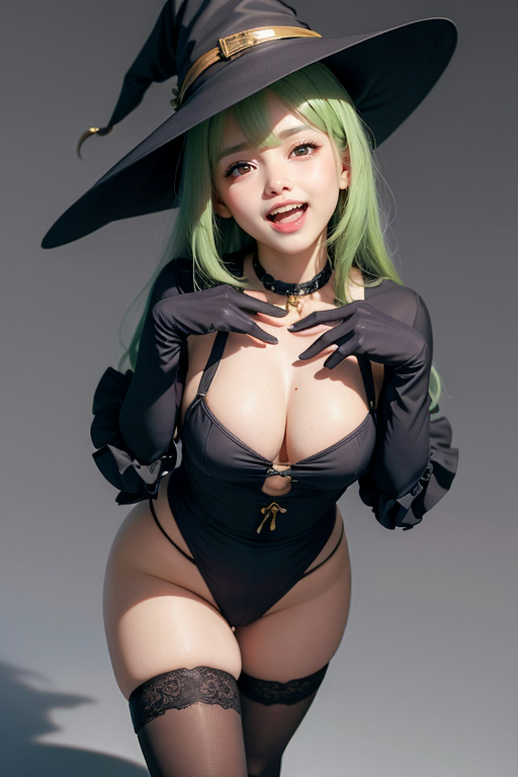 ハロウィンコスプレ グリーン4