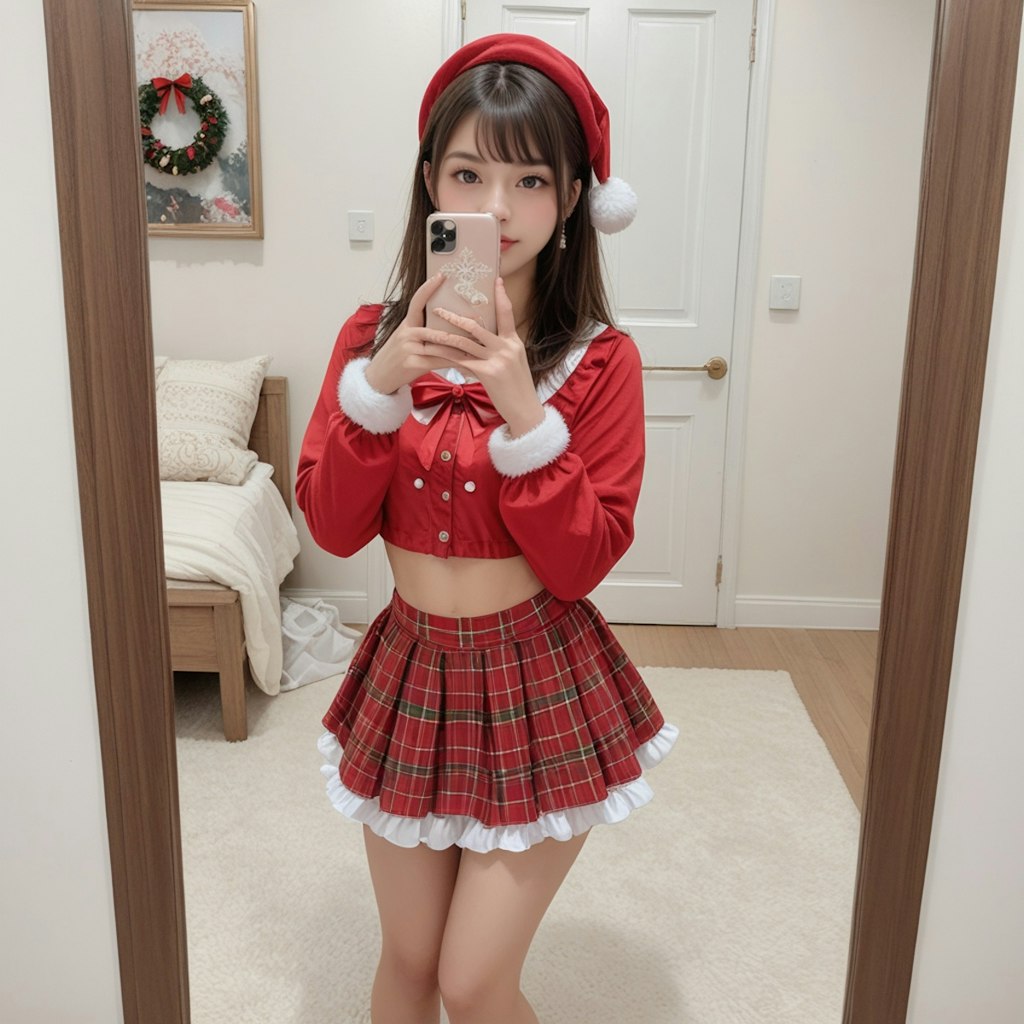 セルフィー（クリスマスバージョン）