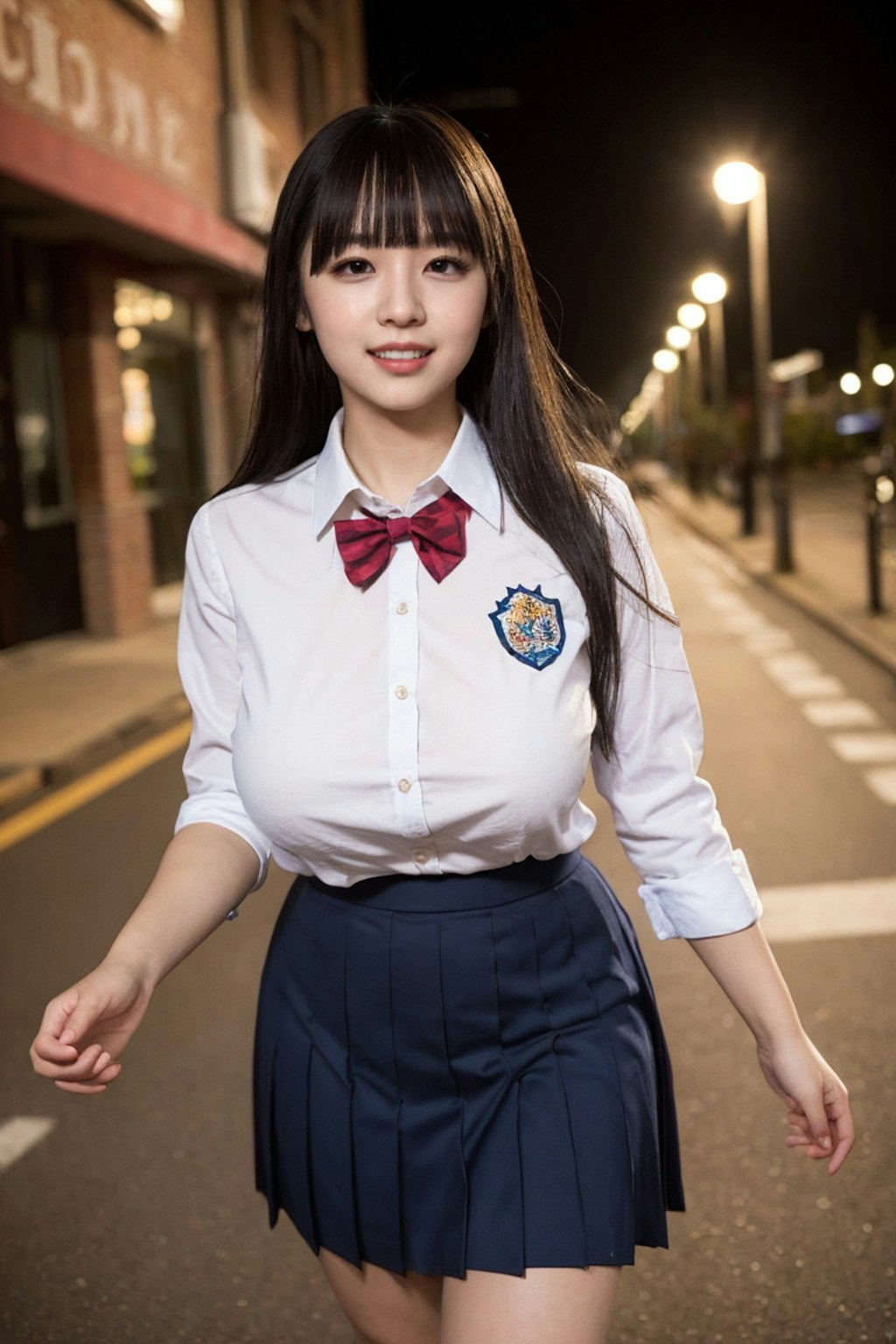 ロリ+巨乳キャラを作りたかったのですが