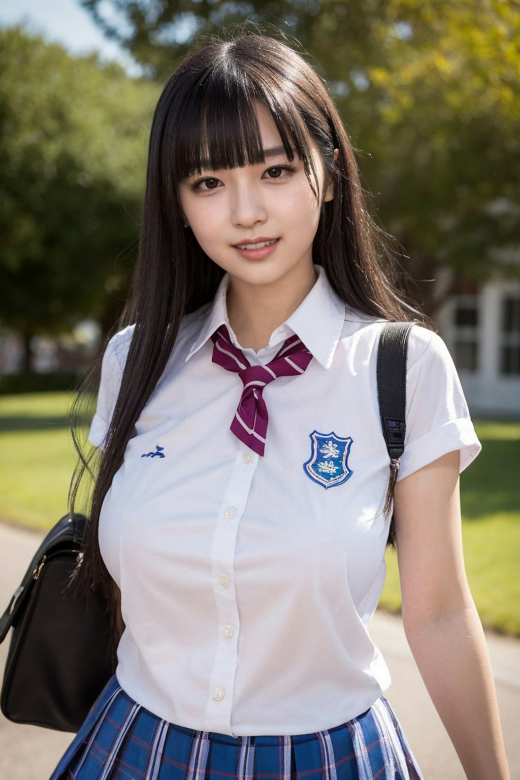 ロリ+巨乳キャラを作りたかったのですが