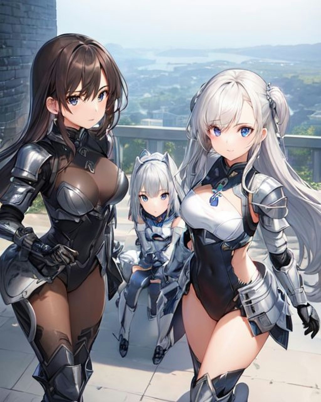 美少女型戦闘アンドロイド部隊第4小隊