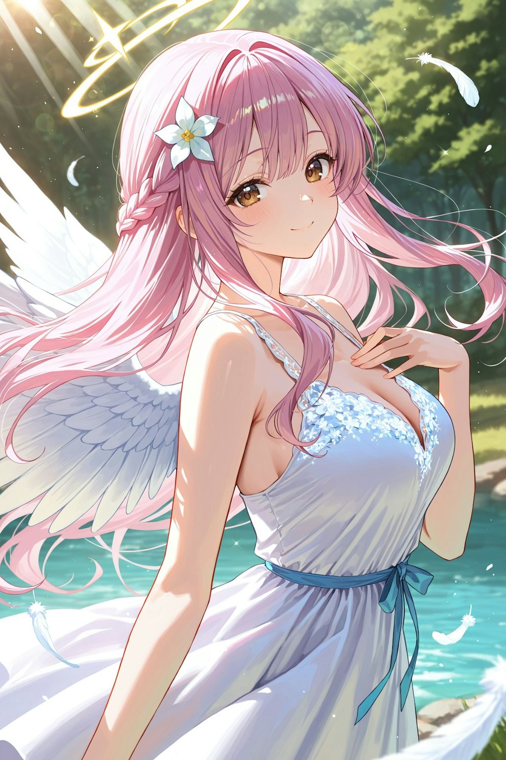 天使さん頑張ります