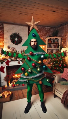 俺が、俺こそがクリスマスツリーだ。