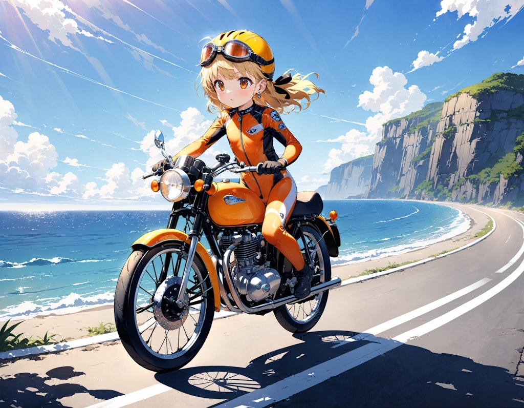 バイク少女