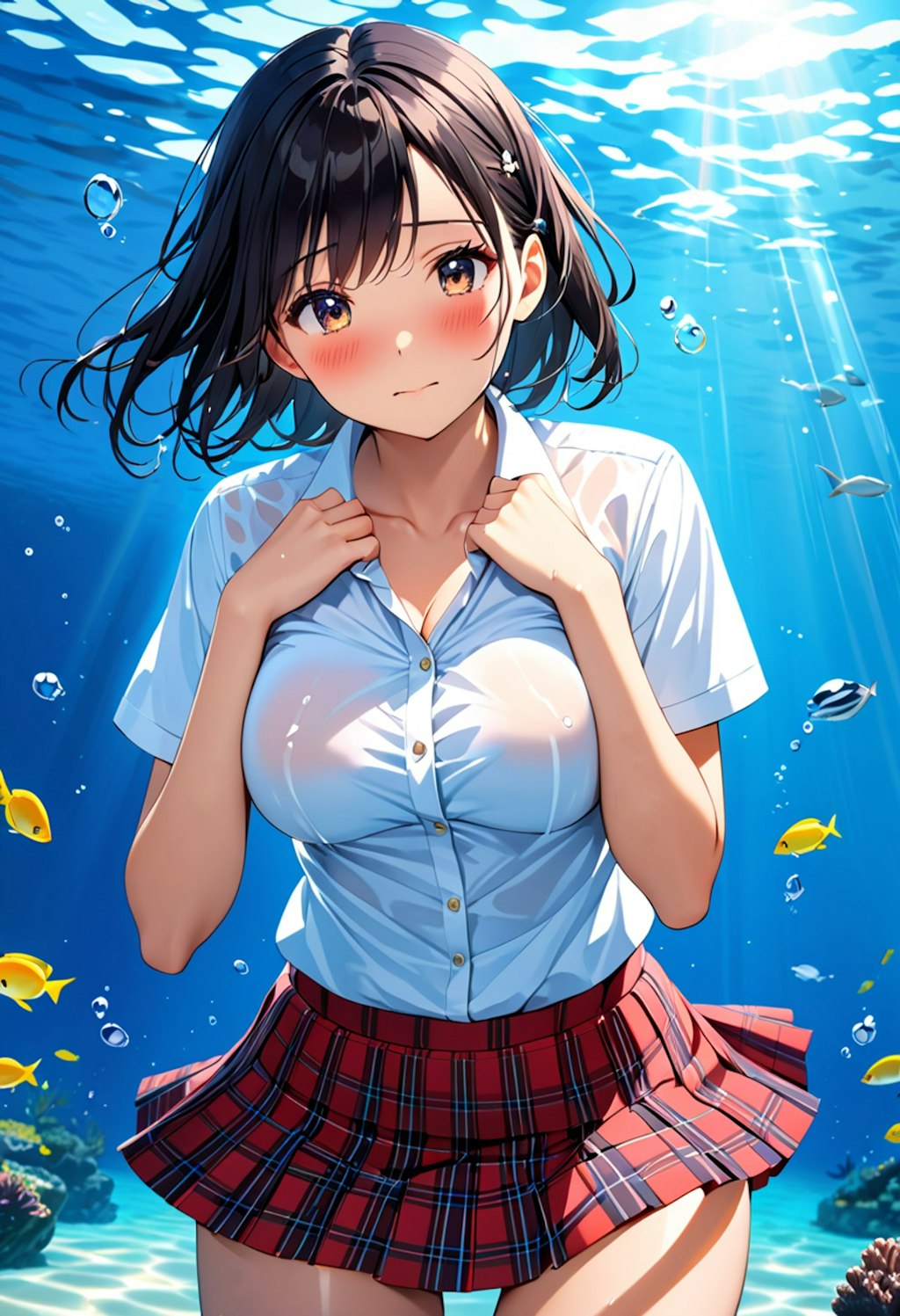 制服ＪＫ #25　Underwater