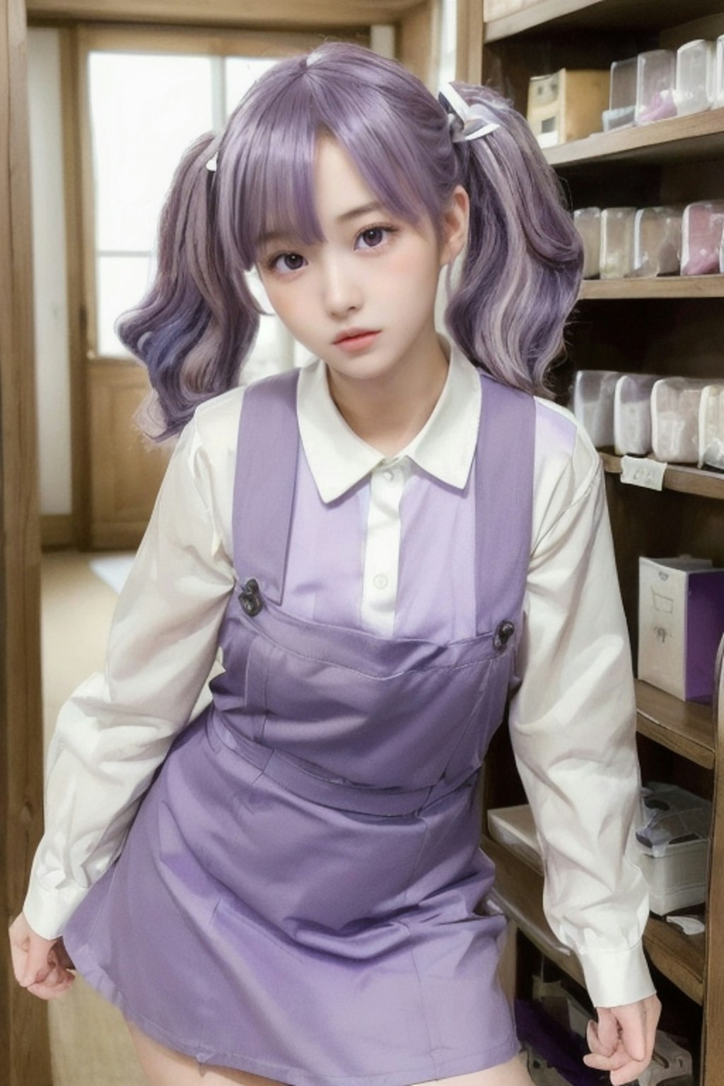 文房具屋の看板娘