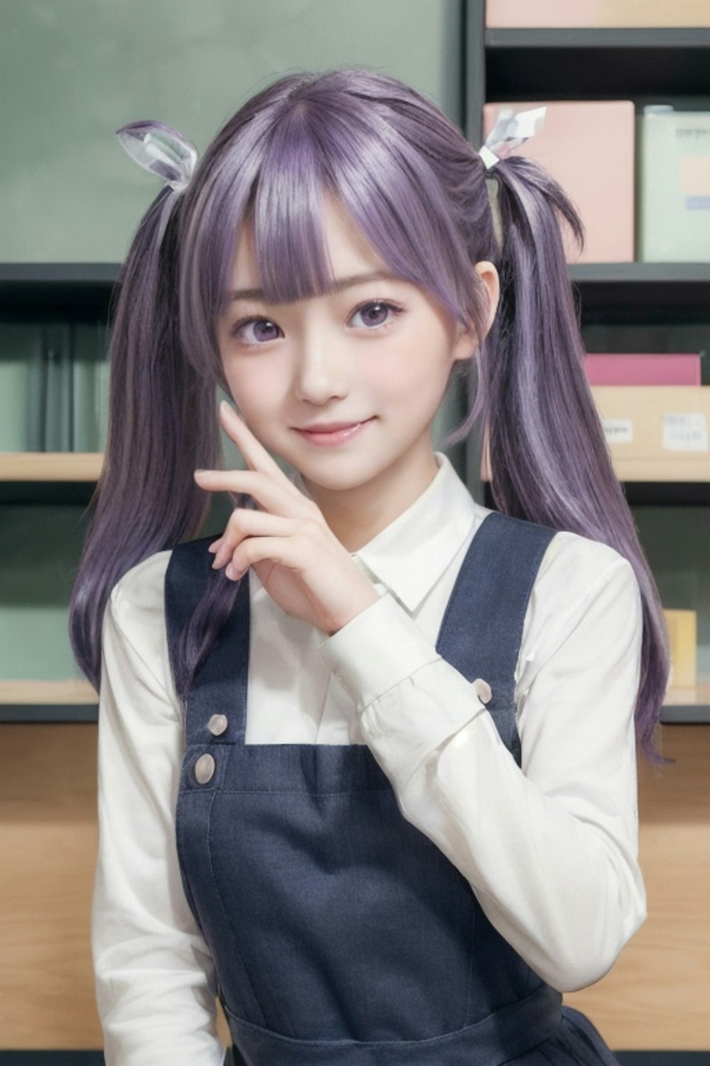 文房具屋の看板娘