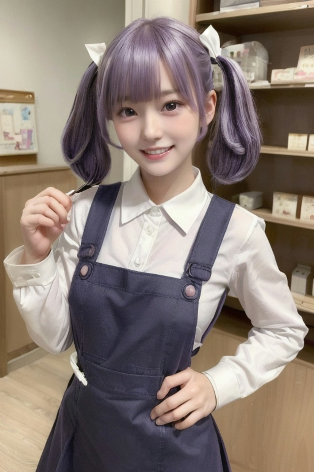 文房具屋の看板娘