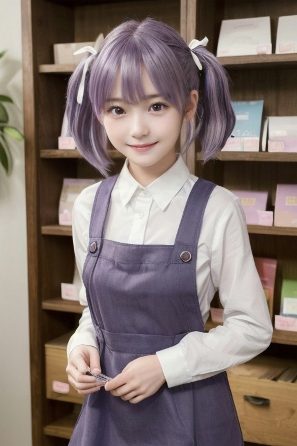 文房具屋の看板娘