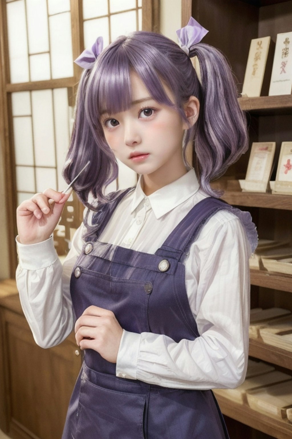 文房具屋の看板娘