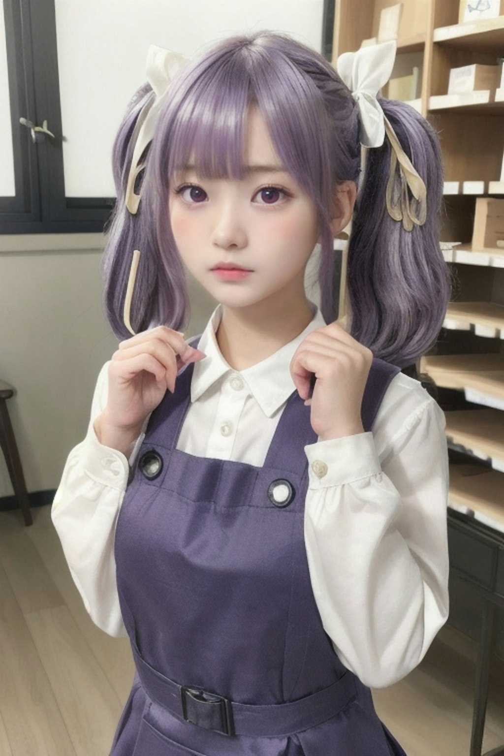 文房具屋の看板娘