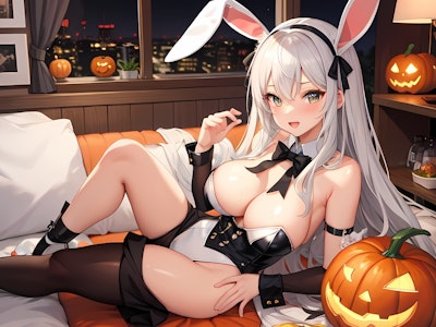 Better Sweet Bunny in Halloween