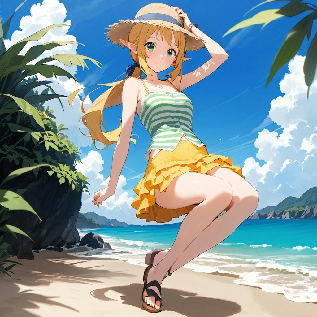 夏のお嬢さん