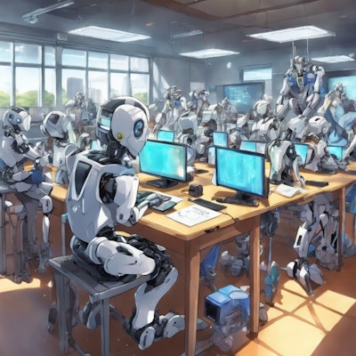 ロボットからロボットへの教育。