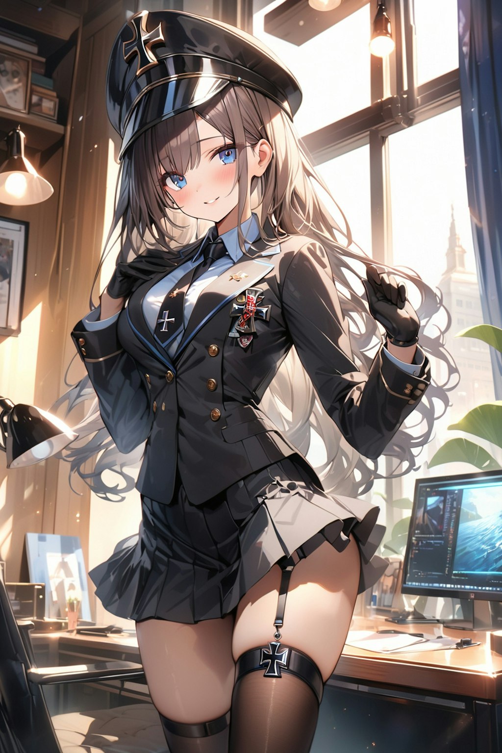 茶髪軍服２