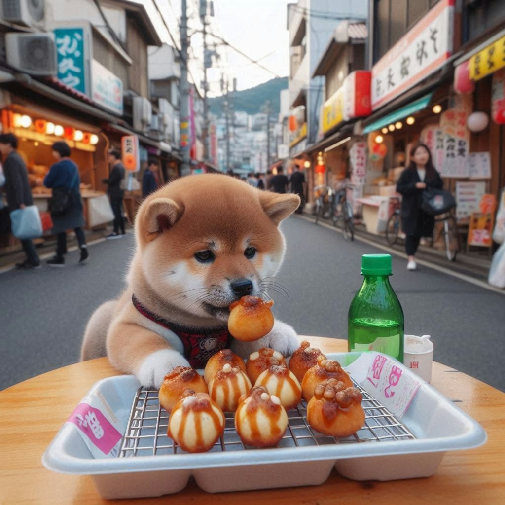 🐶食べ歩きシリーズ