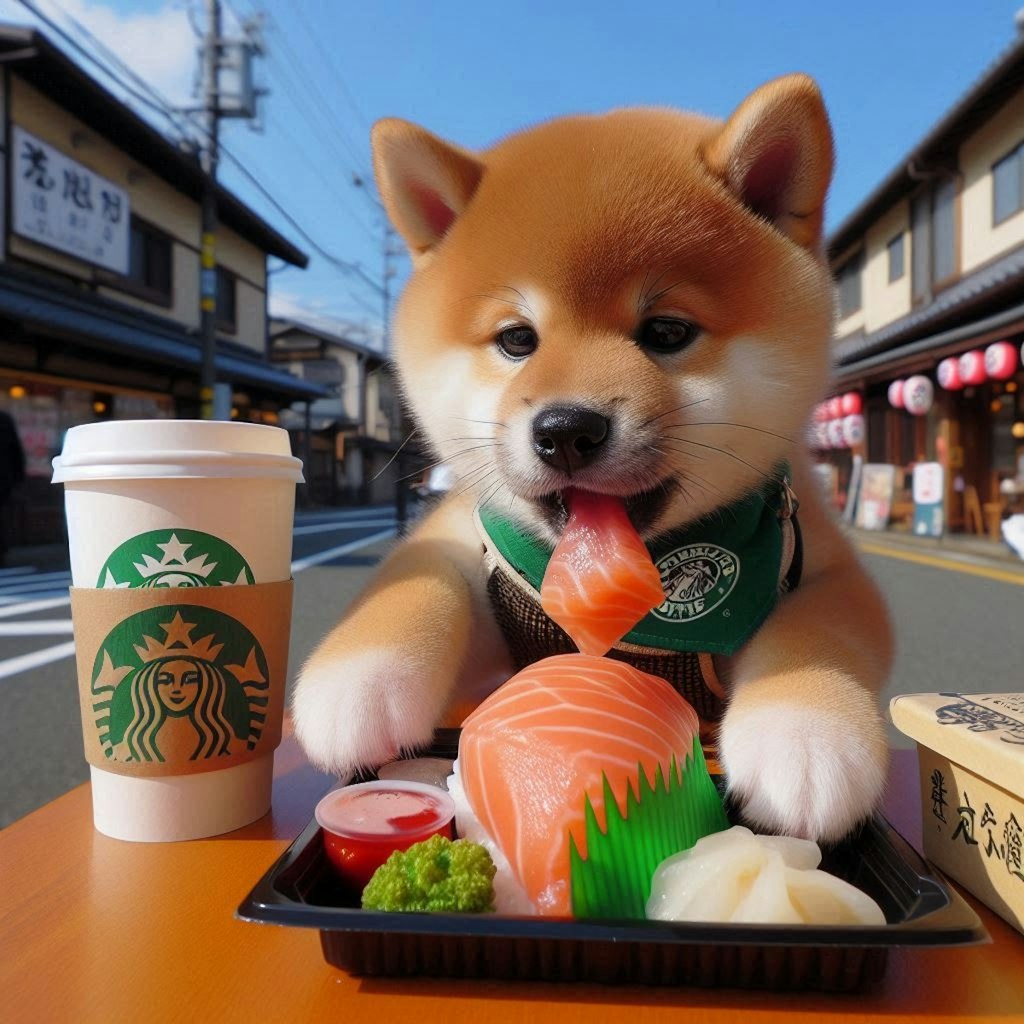 🐶食べ歩きシリーズ