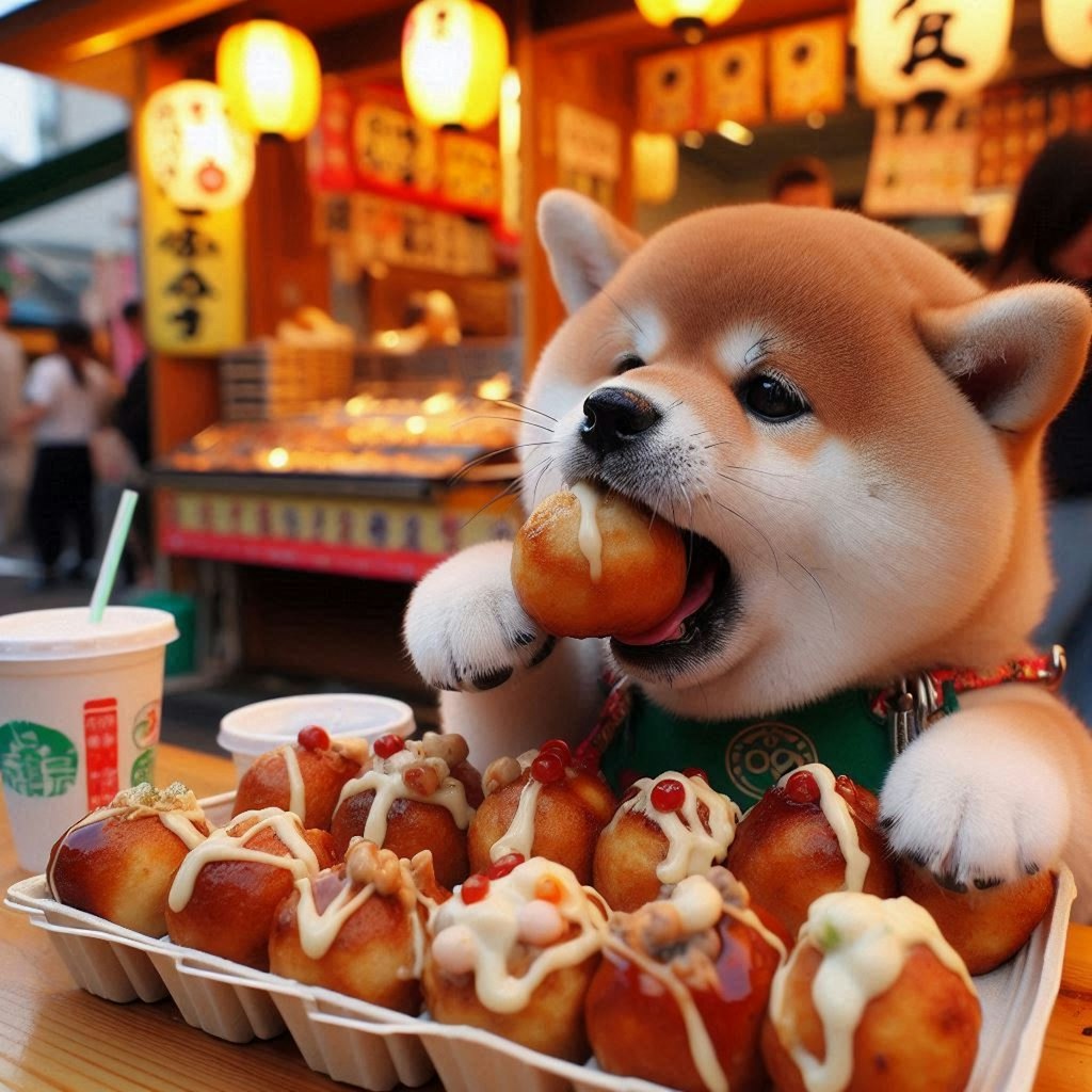 🐶食べ歩きシリーズ