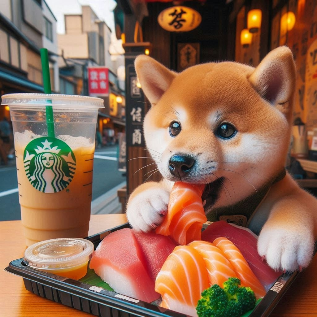 🐶食べ歩きシリーズ