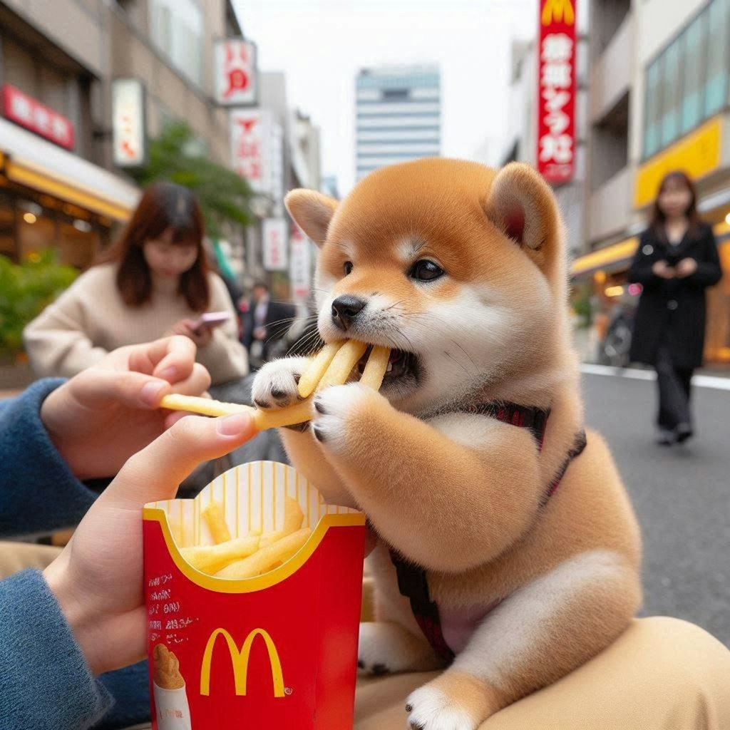 🐶食べ歩きシリーズ