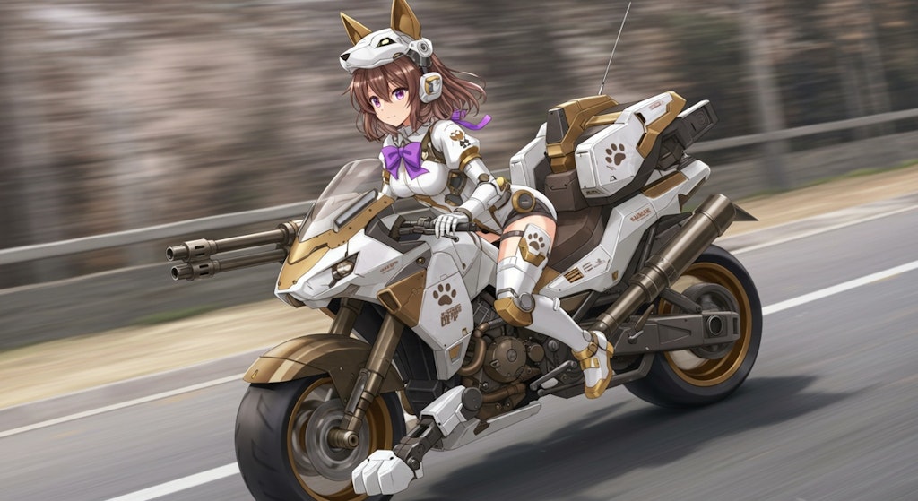 犬型メカ娘　オプション装備